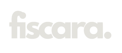 Fiscara White Logo